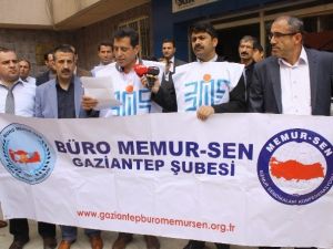 Buro-sen’e Baglı SGK Çalışanlarından Basın Açıklaması