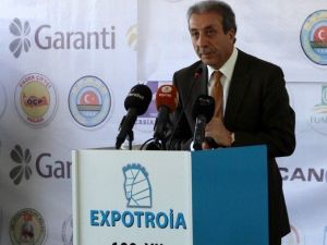 Bakan Eker, Expotroia Fuarını Açtı