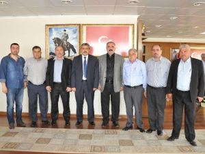 Esnaf Kefalet Yönetiminden Başkan Alıcık’a Ziyaret