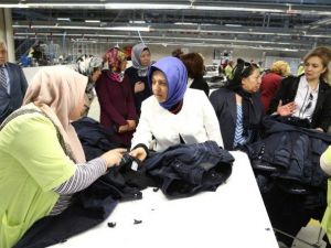 Kadın Platformu OSB’deki Fabrikalarda İncelemelerde Bulundu