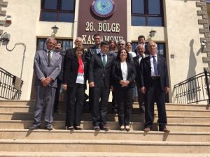 Prof. Dr. Caner Yenidünya, Eczacılar Odası’nı Ziyaret Etti