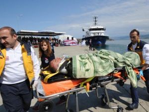 Balıkçı Barınağındaki Tatbikat Gerçeğini Aratmadı