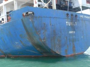 Libya Açıklarında Vurulan Tuna-1, Saldırının İzlerini Taşıyor