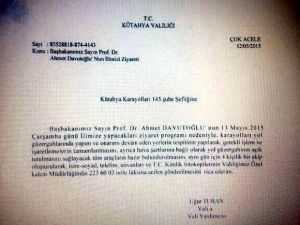 Kütahya Valiliği: ’Başbakan’ın Mitingine Araç Talimatı’ Haberleri Gerçeği Yansıtmıyor