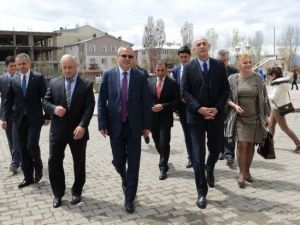 Gürcistan’ın Mtskheta Bölge Valisi Nugzar Kipiani Ardahan’ı Ziyaret Etti