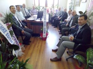 Eğitim-bir-sen’den Polat Ve Doğramacı’ya Ziyaret