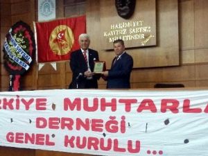 Gökdere, Muhtarlar Derneği Genel Başkan Yardımcısı Oldu