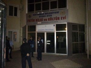 Adıyaman’da Bilgi Evine Hırsız Girdi