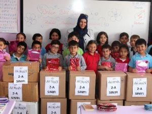Minik Öğrencilerden "Onlar Sizi Bekliyor" Kampanyasına Destek