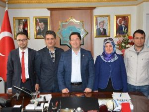 Eczacılardan Başkan Yazgı’ya Ziyaret