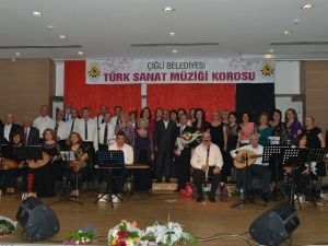 Çiğli’de Türk Sanat Müziği Konseri İlgi Gördü