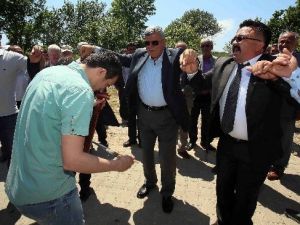 Başkan Karaosmanoğlu’na Kemençeli Karşılama