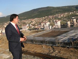 AK Parti Yozgat Milletvekili Yusuf Başer, Kadın Termal Aquapark İnşaatını İnceledi