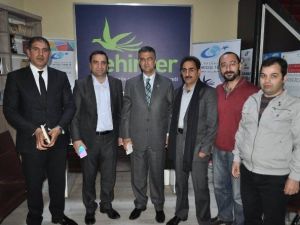 MHP Adayları Aydın Ve Kaya Kamu Kurumlarını Ziyaretini Sürdürdü