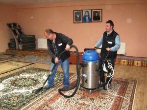 İbadethane Temizliklerinde Aksama Yok