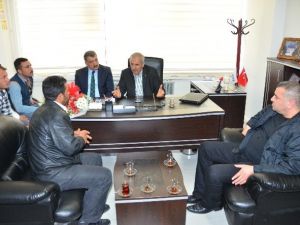 Kaldırımlı Gençler Şahin’i Ziyaret Etti