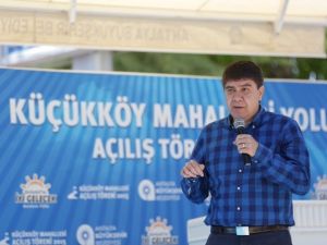 Korkuteli Küçükköy Yolu Törenle Açıldı