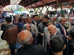 Karayel Talas’ta Esnaf İle Buluştu