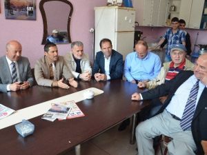 Akın Kaymak Çaydamar’da Esnaflarla Bir Araya Geldi