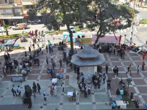Nazilli’deki Osmanlı Çeşmesinden Şerbet Aktı