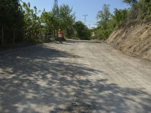 Aslancami Yolu Yapılıyor