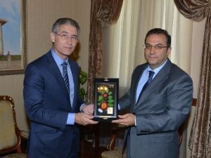 UNICEF Türkiye Temsilcisi Duamelle’den, Vali Türker’e Ziyaret