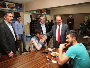 Rektör Coşkun Kyk Yurt Müdürlüğünde Ziyarette Bulundu