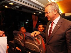 Gebzelileri Çanakkale’ye Başkan Köşker Uğurladı