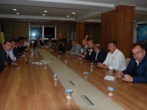 Başkanlar Fikir Alışverişi Yaptı