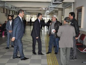 MHP Adayları Aydın Ve Kaya’dan Hastane Ziyaretleri...