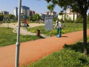 Sedat Şimşek Parkı Genel Bakımdan Geçti