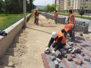 Ereğli’de Kaldırım Çalışmaları