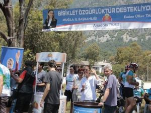 Muğla Anadolu Partisi’nden Bisiklet Sporuna Destek