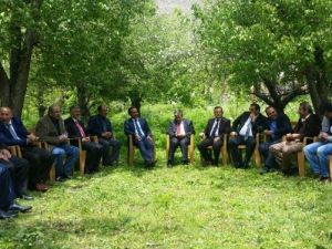 Kaymakam Ve Kurum Amirlerinden Köy Ziyareti