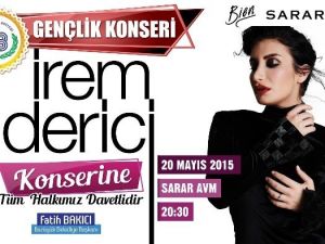 İrem Derici 20 Mayıs’ta Bozüyüklü Hayranlarıyla Buluşuyor