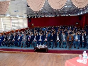 AK Parti Milletvekili Adayları Sarıkamış’ta STK’lar Ve Muhtarlarla Buluştu