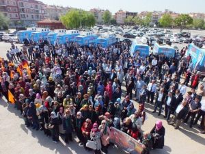 AK Parti Konya 600 Araçla Konya’yı Dolaşıyor