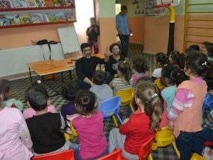 Ana Sınıf Öğrencilerine Kostümlü Palyaço Sürprizi