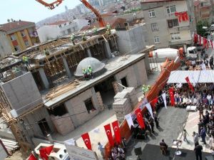 Molla Mahmut Camii’nin Temeli Törenle Atıldı