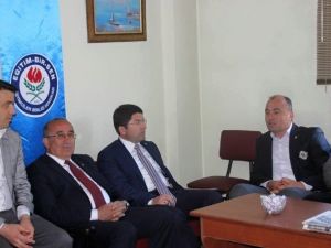 AK Parti Adaylarından Eğitim-bir-sen Bartın Şubesine Ziyaret
