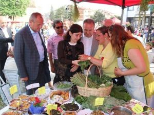 Vali Ali Fidan Düzce Otları Tych Bereket Şenliğine Katıldı