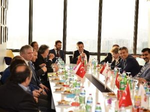 Barış Aydın’a Ankara’daki Samsunlu İşadamlarından Destek