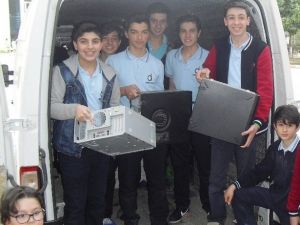 Okullardan Geri Dönüsüm Yağdı