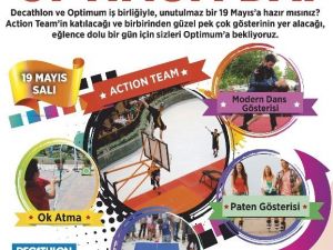 Optimum’da 19 Mayıs’a Özel Spor Festivali