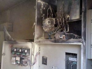 Akaryakıt İstasyonunda Yangın