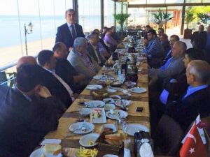 MHP Milletvekili Adayı Erzurum, Espiye’de Muhtarlarla Buluştu