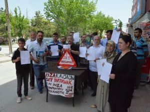 "Hız Kesici Set" İçin İmza Kampanyası