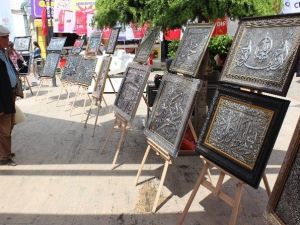 Gençlerden Alüminyum Tablo Sergisi