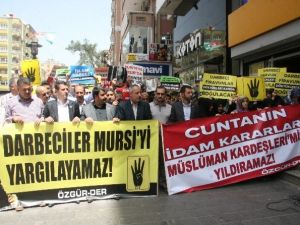 Özgür-der Diyarbakır Şubesi’nden Mursi’nin İdam Edilmesi Kararına Tepki