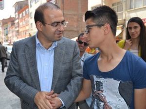 Taha Özhan, Kale İlçesini Ziyaret Etti